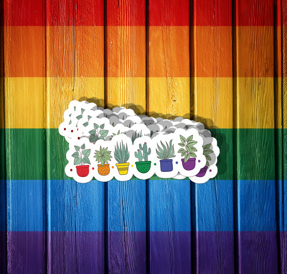 Pride Plants Sticker
