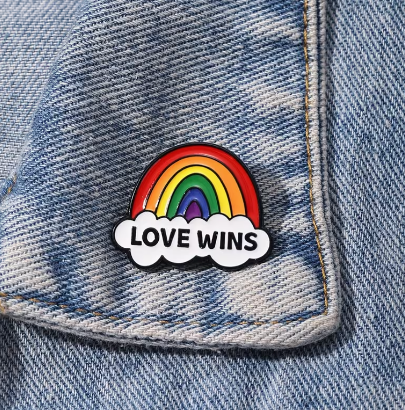 Love Wins Enamel Pin