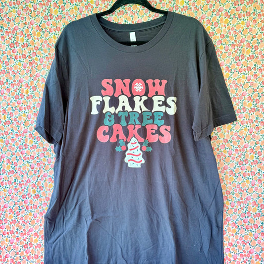 Snow Flakes & Tree Cakes
