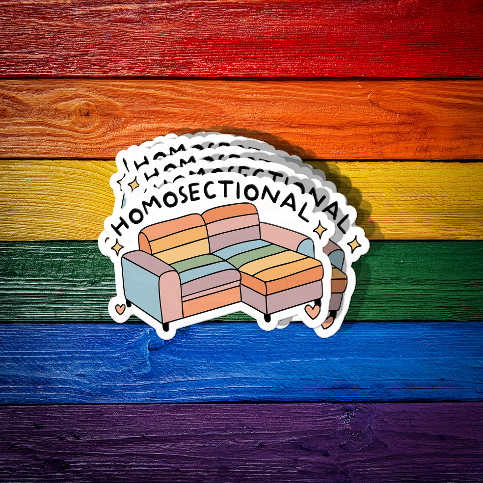 Homosectional Sticker