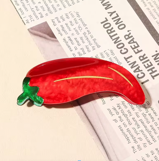 Chili Pepper Hair Clip